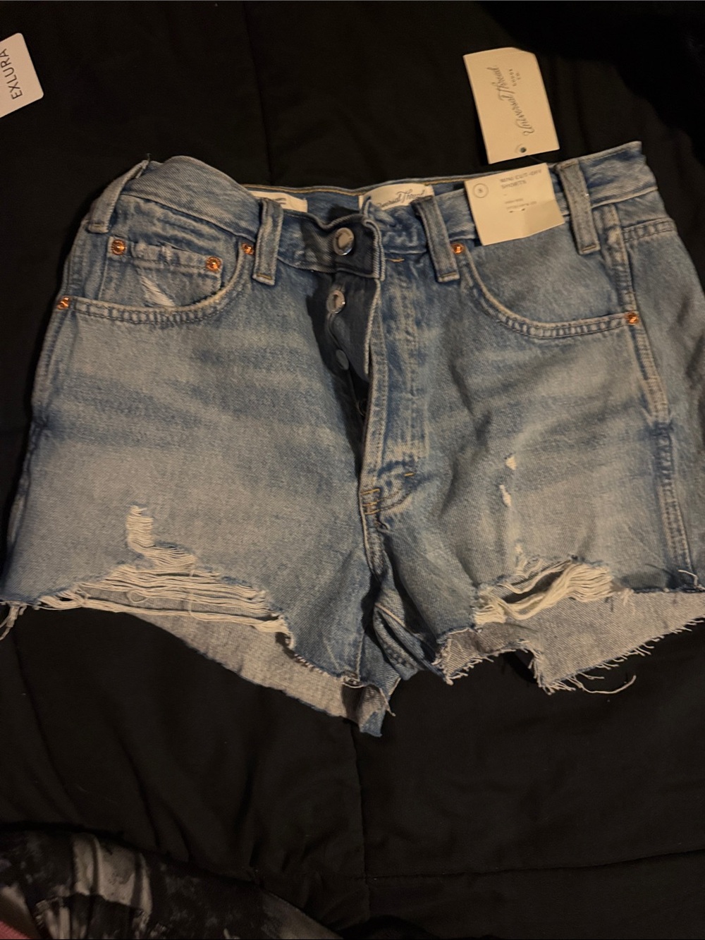 Target Light Blue Distressed Denim Women's Shorts